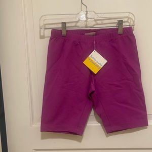 Girls cotton biker shorts